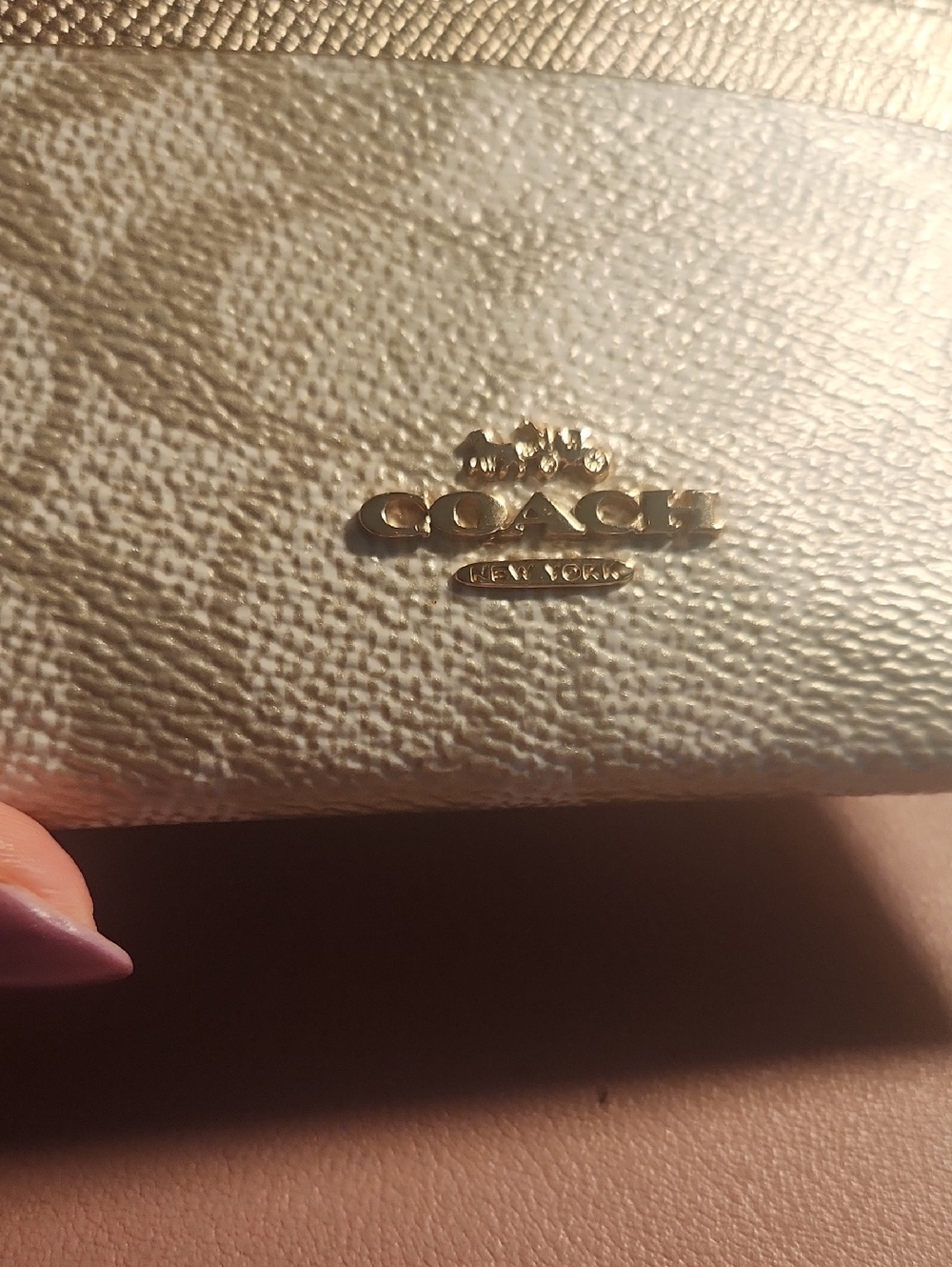 Coach Skinny Zip Card Holdef - Picture 4 of 4